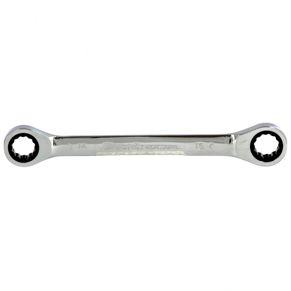 Ключ накидной трещоточный, 14 х 15 мм MATRIX  14504
